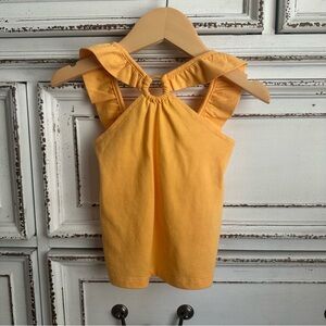 Janie and Jack Ruffle Strap Tank Top Size 12-18M